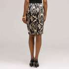 Tribal Inspired Slim Skirt, , small
