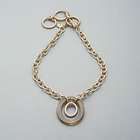 Double Hoop Long Necklace, , small
