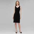 Platinum V Neck Suit Dress, , small