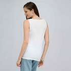 Floral Scoop Neck Tank., , small