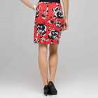 Rose Floral Skirt, Cardinal Red Multi, small