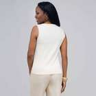 Sleeveless Sequined Top., , small