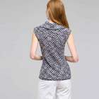 Sleeveless Cowl Neck Top, , small