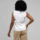 Ruffle Sleeveless Shirt, , small
